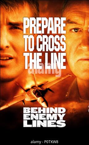Titre original : derrière les lignes ennemies. Titre en anglais : derrière les lignes ennemies. Film Réalisateur : John Moore. Année : 2001. Crédit : DAVIS ENTERTAINMENT / Album Banque D'Images