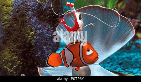 Titre original : le monde de Nemo. Titre en anglais : Le monde de Nemo. Réalisateur : ANDREW STANTON. Année : 2003. Credit : Disney Enterprises / Album Banque D'Images