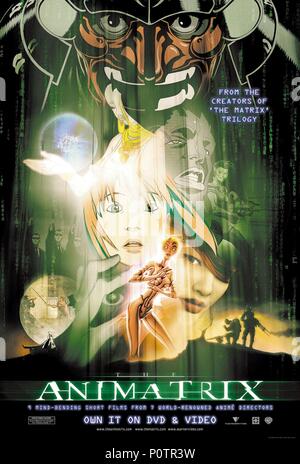 Film Original Titre : L'ANIMATRIX. Titre en anglais : L'ANIMATRIX. Année : 2003. Credit : Warner Home Video / Album Banque D'Images