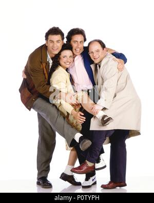 Film Original Title : L'histoire de SEINFELD. Titre en anglais : L'histoire de SEINFELD. Directeur de film : MORGAN SACKETT. Année : 2004. Stars : Jerry Seinfeld, JASON ALEXANDER, Michael Richards ; JULIA LOUIS-DREYFUS. Credit : NBC / Album Banque D'Images