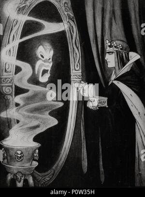 Titre original : Blanche Neige et les sept nains. Titre en anglais : Blanche Neige et les sept nains. Directeur de film : WALT DISNEY. Année : 1937. Credit : WALT DISNEY PRODUCTIONS / Album Banque D'Images