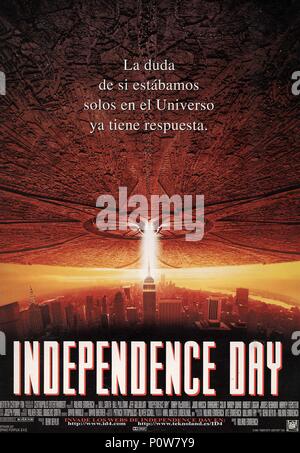 Film Original Title : Date de l'indépendance. Titre en anglais : Jour de l'indépendance. Film Réalisateur : Roland Emmerich. Année : 1996. Crédit : 20TH CENTURY FOX / Album Banque D'Images