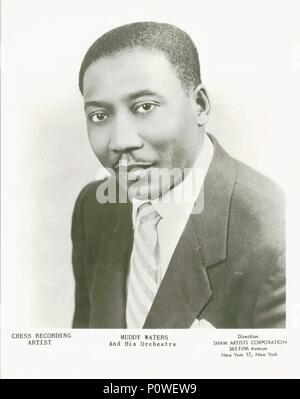 Stars : Muddy Waters. Banque D'Images