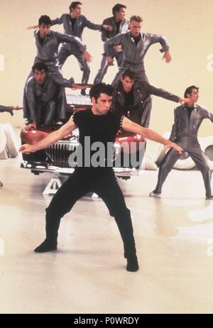 Titre original : LA GRAISSE. Titre en anglais : LA GRAISSE. Directeur de film : RANDAL KLEISER. Année : 1978. Stars : John Travolta. Credit : PARAMOUNT PICTURES / Album Banque D'Images