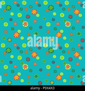 Modèle sans fin avec des fruits, un arrière-plan. Texture sans fin, sur fond orange. Décor simple. Seamless vector. Pour la décoration, le papier peint, page web Illustration de Vecteur