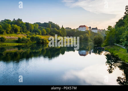 Château en ville medival Ozalj Ozalj, Croatie première mention d'elle date de 1244 Banque D'Images