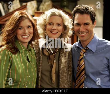 Titre original : Will & Grace. Titre en anglais : Will & Grace. Directeur de film : JAMES BURROWS. Année : 1998. Stars : Debra Messing, BLYTHE DANNER, ERIC MCCORMACK. Credit : NBC / Album Banque D'Images