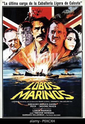 Titre original : loups de mer : LA DERNIÈRE CHARGE DE LA CALCUTTA LIGHT HORSE, LA. Titre en anglais : Le loup de mer. Directeur de film : Andrew C. MCLAGLEN. Année : 1980. Credit : PARAMOUNT PICTURES / Album Banque D'Images