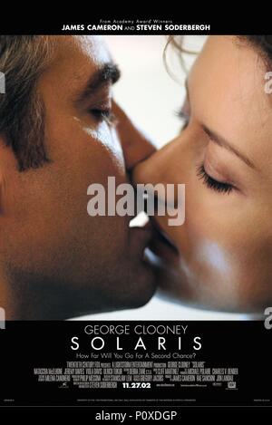 Titre original : Solaris. Titre en anglais : Solaris. Film Réalisateur : STEVEN SODERBERGH. Année : 2002. Crédit : 20TH CENTURY FOX / Album Banque D'Images
