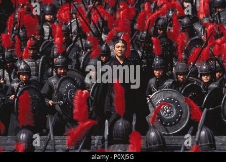 Titre original : YING XIONG. Titre en anglais : ANN. ZHANG YIMOU : Directeur du film. Année : 2002. Stars : JET LI. Credit : MIRAMAX FILMS / Album Banque D'Images