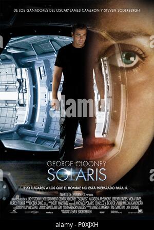 Titre original : Solaris. Titre en anglais : Solaris. Film Réalisateur : STEVEN SODERBERGH. Année : 2002. Crédit : 20TH CENTURY FOX / Album Banque D'Images