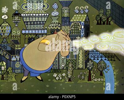 Titre original : 1001 Mille et Une Nuits. Titre en anglais : 1001 Mille et Une Nuits. Directeur de film : JACK KINNEY. Année : 1959. Credit : UPA / Album Banque D'Images