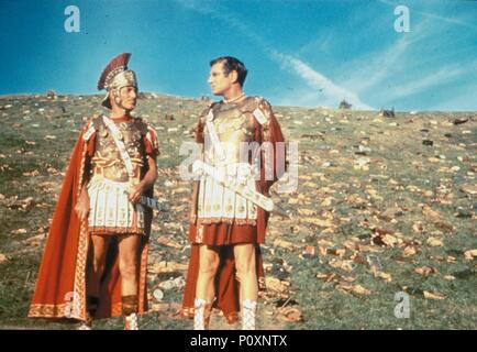 Titre original : SPARTACUS. Titre en anglais : SPARTACUS. Directeur de film : Stanley Kubrick. Année : 1960. Stars : Laurence Olivier. Credit : BRYNA/UNIVERSAL / Album Banque D'Images