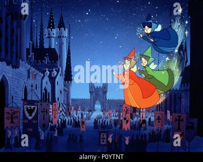 Titre original : Sleeping Beauty. Titre en anglais : Sleeping Beauty. Directeur : WOLFGANG REITHERMAN Film. Année : 1959. Credit : WALT DISNEY PRODUCTIONS / Album Banque D'Images