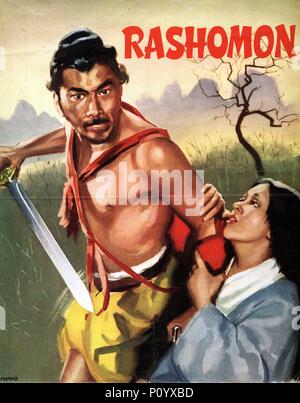 Titre original : RASHOMON. Titre en anglais : RASHOMON. Directeur de film : Akira KUROSAWA. Année : 1950. Credit : FILMS DAIEI / Album Banque D'Images