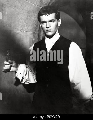 Titre original : la terreur. Titre en anglais : la terreur. Film Réalisateur : Roger Corman. Année : 1963. Stars : Jack Nicholson. Crédit : AMERICAN INTERNATIONAL PICTURES / Album Banque D'Images