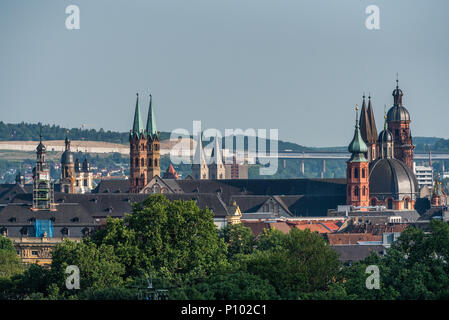 La Cathédrale Saint Kilian, Würzburg, Allemagne Banque D'Images