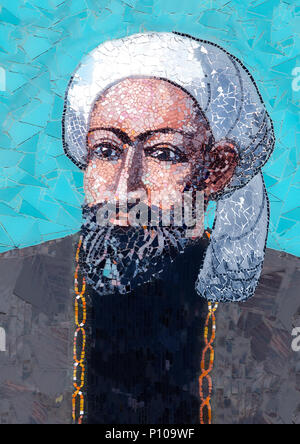 Un Portrait d'Avicenne, Ibn Sina Banque D'Images