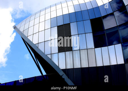 Close up of the Sage Gateshead au centre Banque D'Images