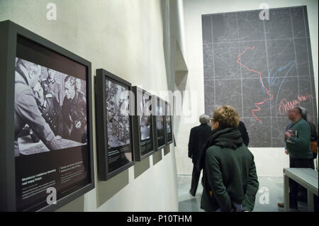 Pacte Molotov Ribbentrop signé à Moscou le 23 août 1939 par les ministres des affaires étrangères Joachim von Ribbentrop, de l'Allemagne nazie et Viatcheslav Molotov de Sovie Banque D'Images