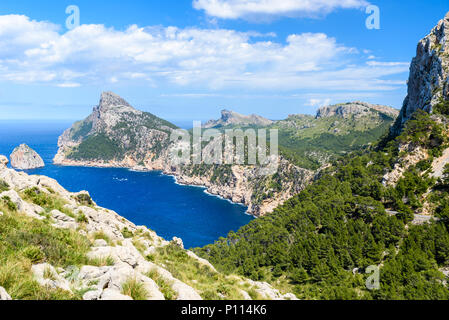 Cap de formentor - beaufitul la côte de Majorque, Espagne - Europe Banque D'Images