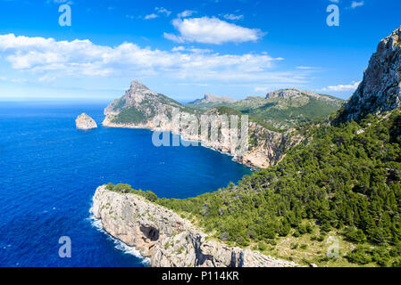 Cap de formentor - beaufitul la côte de Majorque, Espagne - Europe Banque D'Images