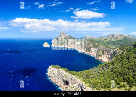 Cap de formentor - beaufitul la côte de Majorque, Espagne - Europe Banque D'Images