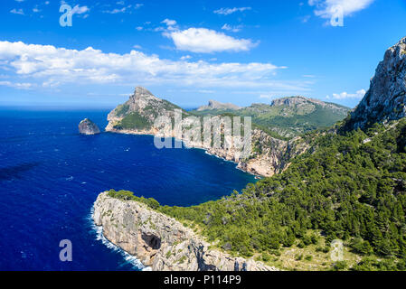 Cap de formentor - beaufitul la côte de Majorque, Espagne - Europe Banque D'Images