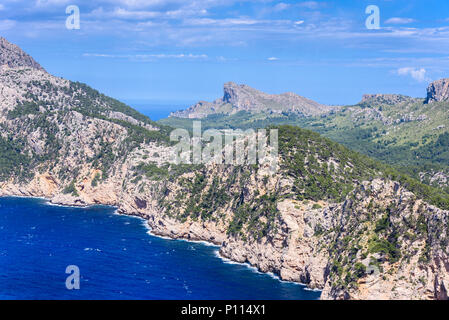 Cap de formentor - beaufitul la côte de Majorque, Espagne - Europe Banque D'Images