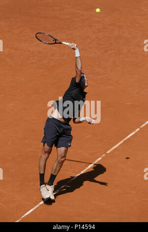 Juan Martin Del Potro v Dusan Lajovic - Mutua Madrid Open Tennis Tournament - Jour 6 avec : Juan Martin Del Potro Où : Madrid, Espagne Quand : 10 mai 2018 Credit : Oscar Gonzalez/WENN.com Banque D'Images