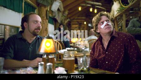 Titre original : SUR LE CÔTÉ. Titre en anglais : latéralement. Film Réalisateur : Alexander Payne. Année : 2004. Stars : Paul Giamatti, Thomas Haden Church. Crédit : 20TH CENTURY FOX / WALLACE, MERIE W. / Album Banque D'Images