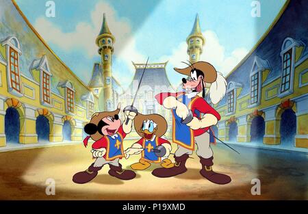 Titre original : MICKEY, Donald, Dingo : les trois mousquetaires. Titre en anglais : MICKEY, Donald, Dingo : les trois mousquetaires. Directeur de film : DONOVAN COOK. Année : 2004. Credit : WALT DISNEY PICTURES / Album Banque D'Images