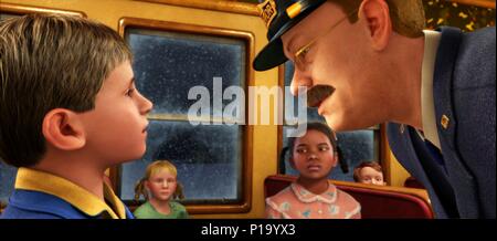 Film Original Titre : Le Pôle express. Titre en anglais : The Polar Express. Directeur : Robert Zemeckis Film. Année : 2004. Credit : WARNER BROS. Album de photos / Banque D'Images