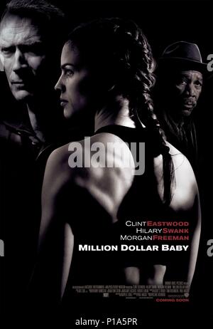 Titre original : Million Dollar Baby. Titre en anglais : Million Dollar Baby. Film Réalisateur : CLINT EASTWOOD. Année : 2004. Credit : WARNER BROS. / Album Banque D'Images