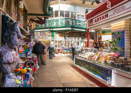 Yorkshire angleterre leeds yorkshire angleterre leeds kirkgate market marché couvert kirkgate centre-ville de Leeds Leeds yorkshire uk go europe Banque D'Images