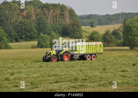 La mécanisation dans l'agriculture, la technologie, le travail Banque D'Images