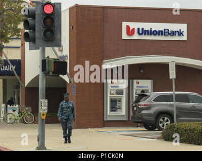 11 mai 2018 - San Diego, Californie, États-Unis - la succursale de la banque dans la ville de San Diego (crédit Image : © Alexey Bychkov via Zuma sur le fil) Banque D'Images