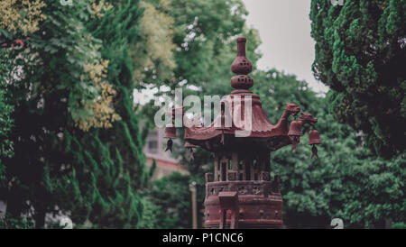 Shanghai, Shanghai, Chine. 12 Juin, 2018. Shanghai, Chine- Qiuxia Garden est un jardin classique bien connu à Shanghai, Chine. Crédit : SIPA Asie/ZUMA/Alamy Fil Live News Banque D'Images