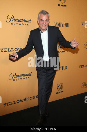 Los Angeles, CA, USA. 11 Juin, 2018. Danny Huston, lors de la première de Yellowstone au Paramount Studios à Los Angeles, Californie le 11 juin 2018. Credit : Faye Sadou/media/Alamy Punch Live News Banque D'Images