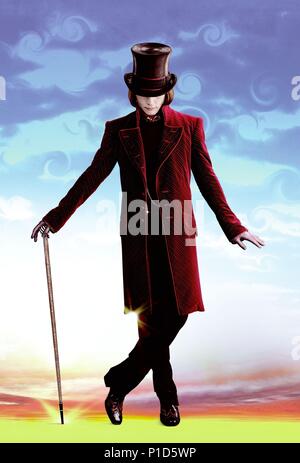 Titre original : CHARLIE ET LA CHOCOLATERIE. Titre en anglais : CHARLIE ET LA CHOCOLATERIE. Réalisateur : TIM BURTON Film. Année : 2005. Credit : WARNER BROS. / Album Banque D'Images