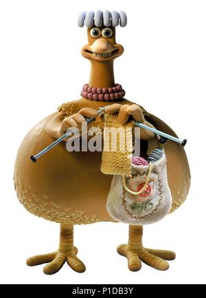 Titre original : CHICKEN RUN. Titre en anglais : CHICKEN RUN. Film Réalisateur : NICK PARK, PETER LORD. Année : 2000. Credit : DREAMWORKS / Album Banque D'Images