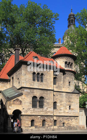 République tchèque, Prague, Josefov, salle de cérémonie juive, Banque D'Images