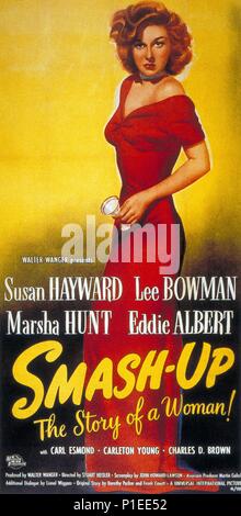 Titre original : SMASH-UP : L'HISTOIRE D'UNE FEMME. Titre en anglais : SMASH-UP : L'HISTOIRE D'UNE FEMME. Directeur de film : STUART HEISLER. Année : 1947. Credit : UNIVERSAL PICTURES / Album Banque D'Images