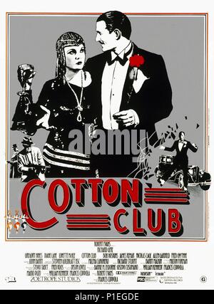 Titre original : THE COTTON CLUB. Titre en anglais : LE COTTON CLUB. Film Réalisateur : Francis Ford Coppola. Année : 1984. Credit : ZOOTROPE/ORION / Album Banque D'Images