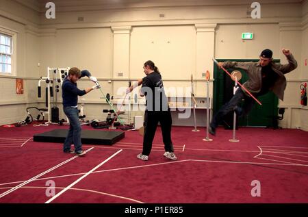 Titre original : STAR WARS : Épisode III - LA REVANCHE DES SITH. Titre en anglais : STAR WARS : Épisode III - LA REVANCHE DES SITH. Film Réalisateur : GEORGE LUCAS. Année : 2005. Stars : Hayden Christensen, EWAN MCGREGOR. Credit : LUCASFILM / MORTON, Merrick / Album Banque D'Images