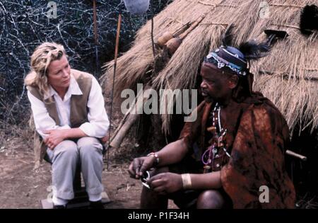 Titre original : J'ai rêvé de l'Afrique. Titre en anglais : j'ai rêvé de l'Afrique. Film Réalisateur : HUGH HUDSON. Année : 2000. Stars : Kim Basinger. Credit : Columbia Pictures / Album Banque D'Images