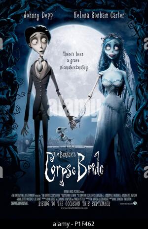 Titre original : Corpse Bride. Titre en anglais : Corpse Bride. Directeur de film : TIM BURTON, MIKE JOHNSON. Année : 2005. Credit : WARNER BROS. / Album Banque D'Images