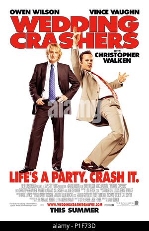 Titre original : THE WEDDING CRASHERS. Titre en anglais : THE WEDDING CRASHERS. Directeur du film : DAVID DOBKIN. Année : 2005. Credit : New Line Cinema / Album Banque D'Images