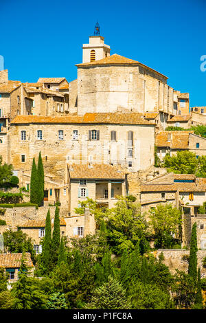 Ancien village médiéval de Gordes, en Provence, France Banque D'Images