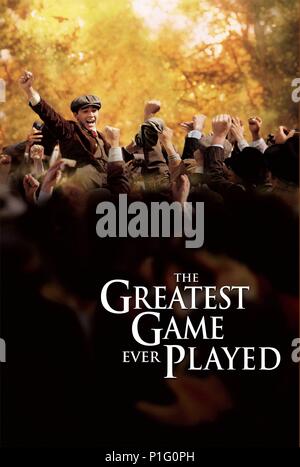 Titre original : The Greatest Game Ever Played. Titre en anglais : The Greatest Game Ever Played. Film Réalisateur : BILL PAXTON. Année : 2005. Credit : Disney Enterprises / Album Banque D'Images